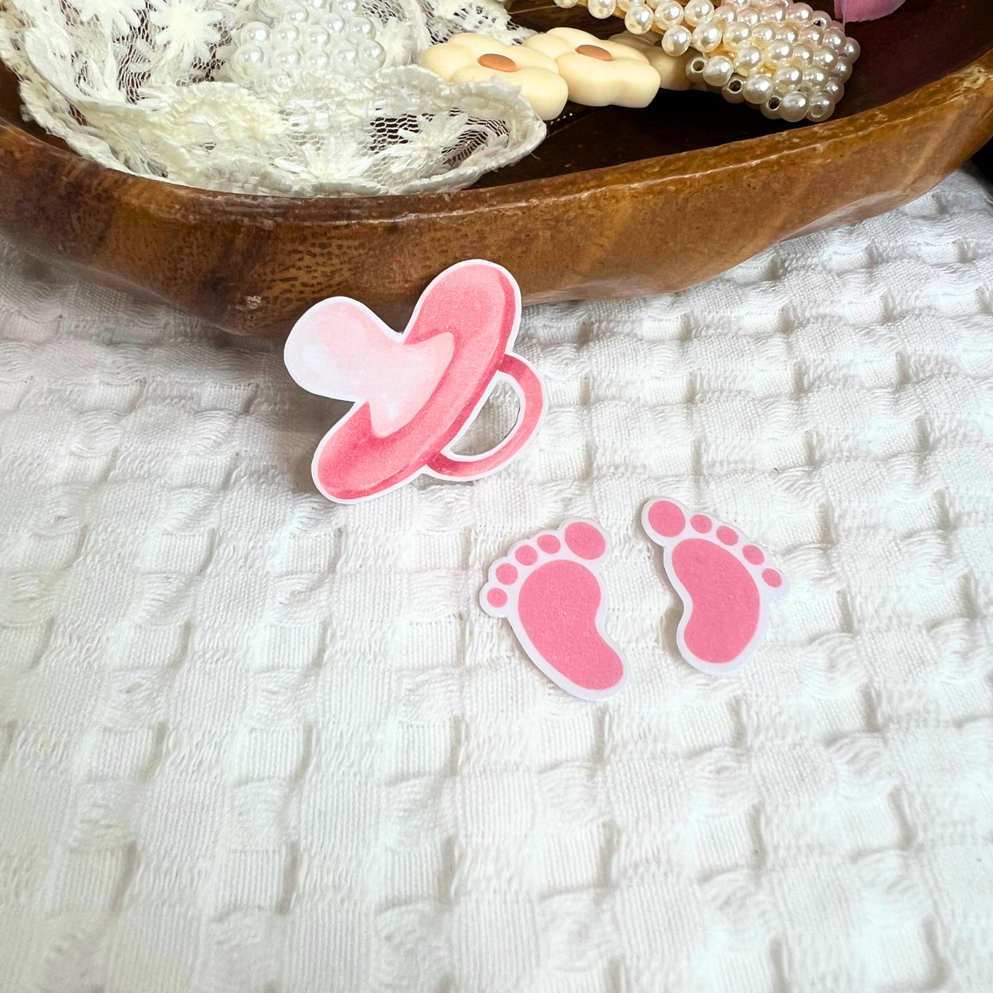 It’s a Girl Stationery Sticker - Precious Gabriel Australia