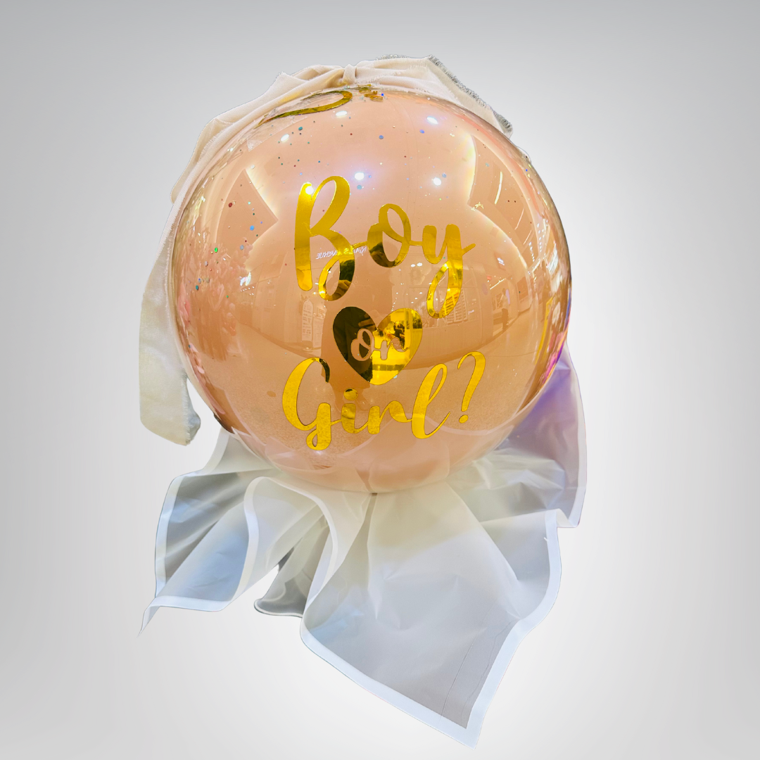 No Mess Gender Reveal Balloon - Precious Gabriel Australia