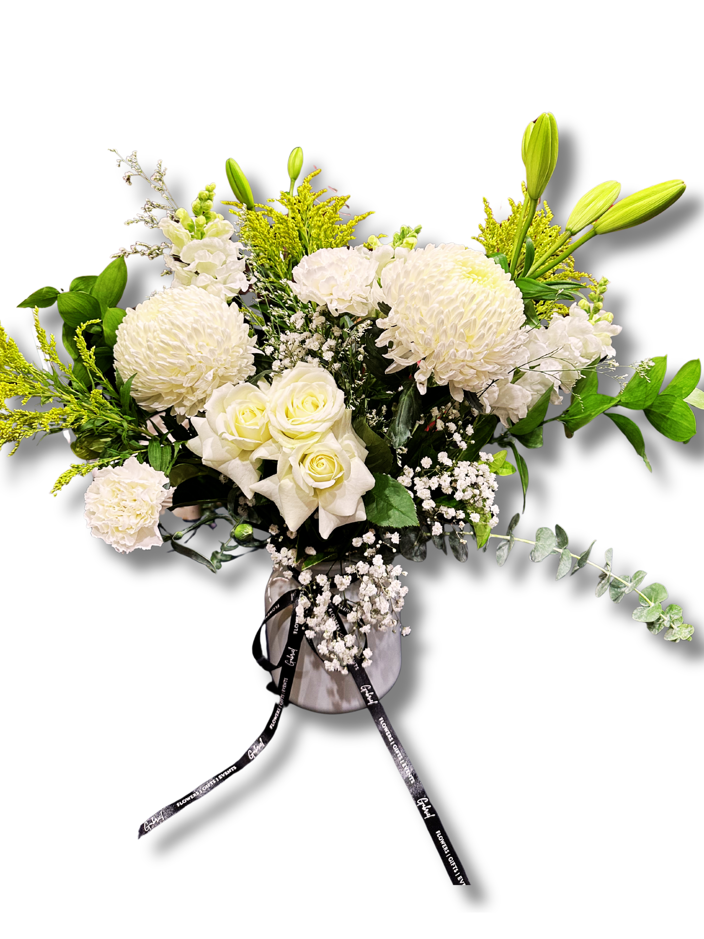 White Elegance Vase - Precious Gabriel Australia