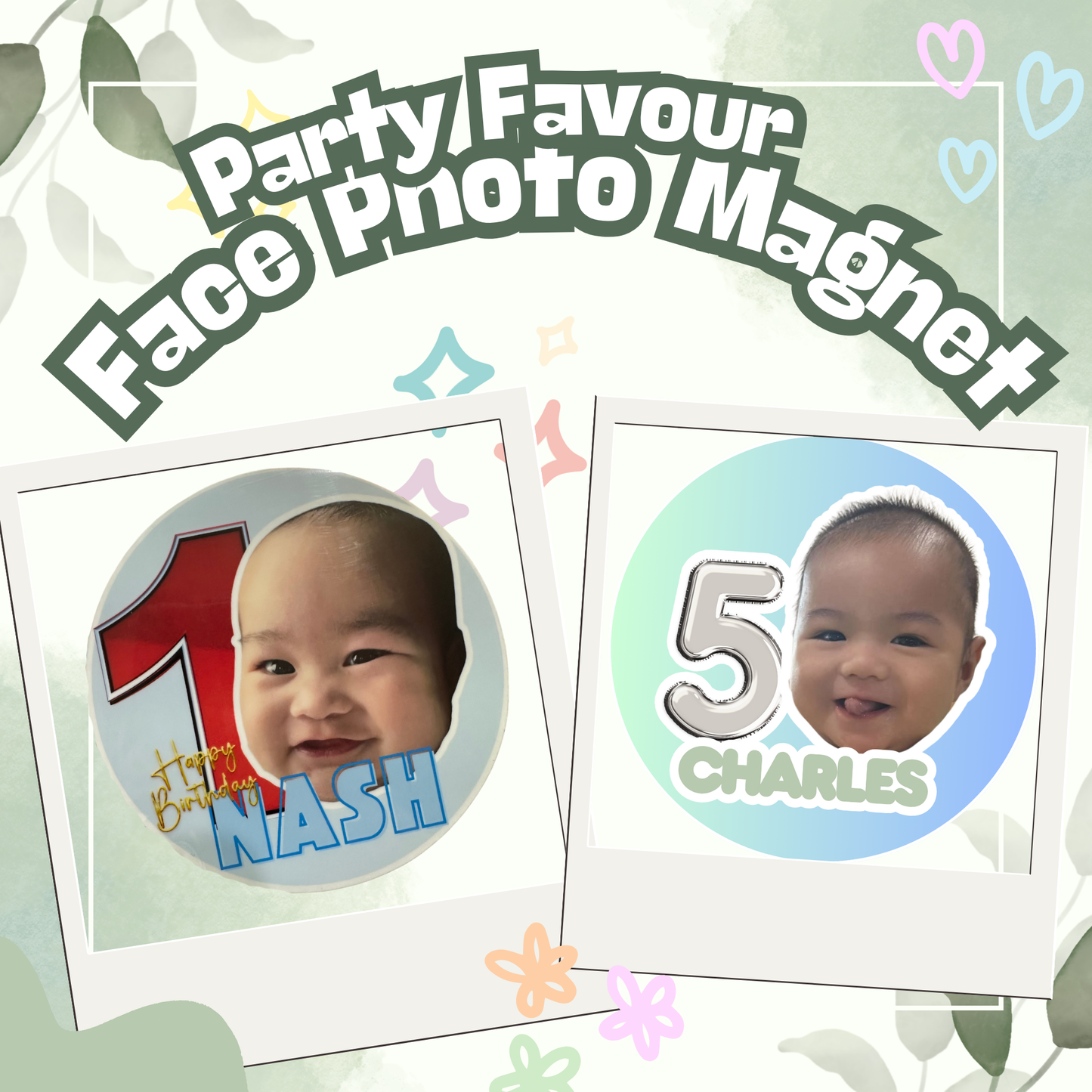 Face Photo Magnet - Precious Gabriel Australia