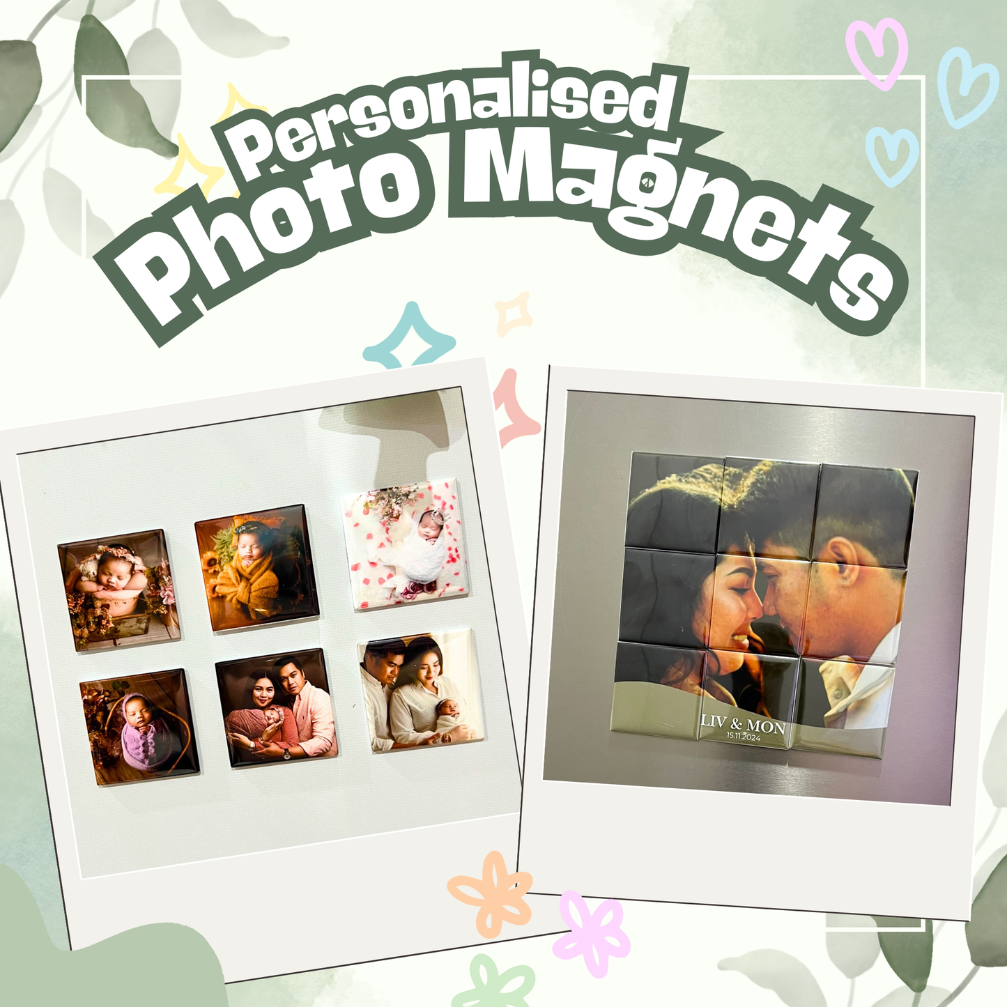 Personalised Photo Magnets - Precious Gabriel Australia