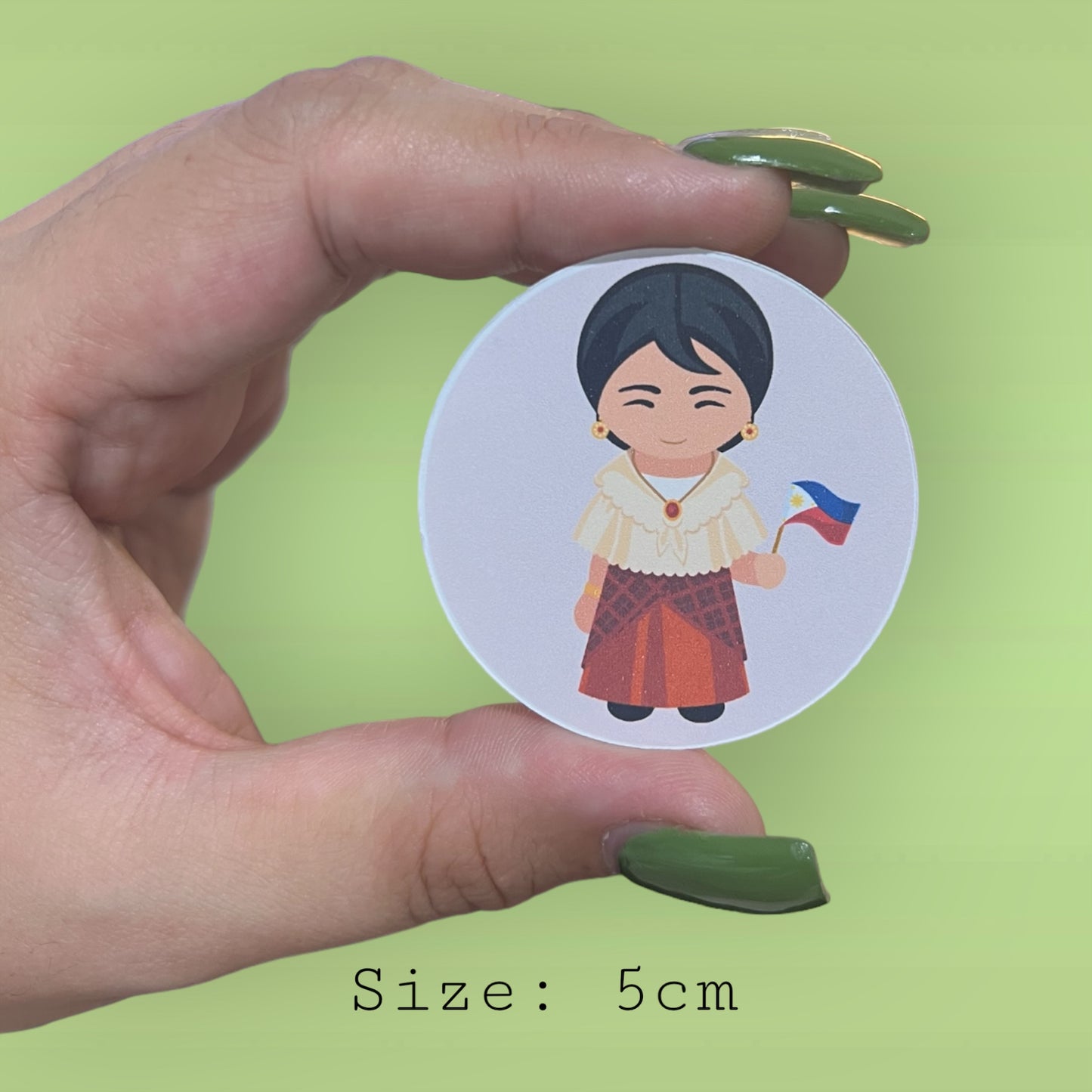 Proud Pinoy Stationery Sticker - Precious Gabriel Australia