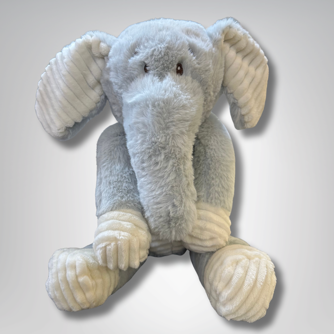 Elephant Soft Toy Blue - Precious Gabriel Australia