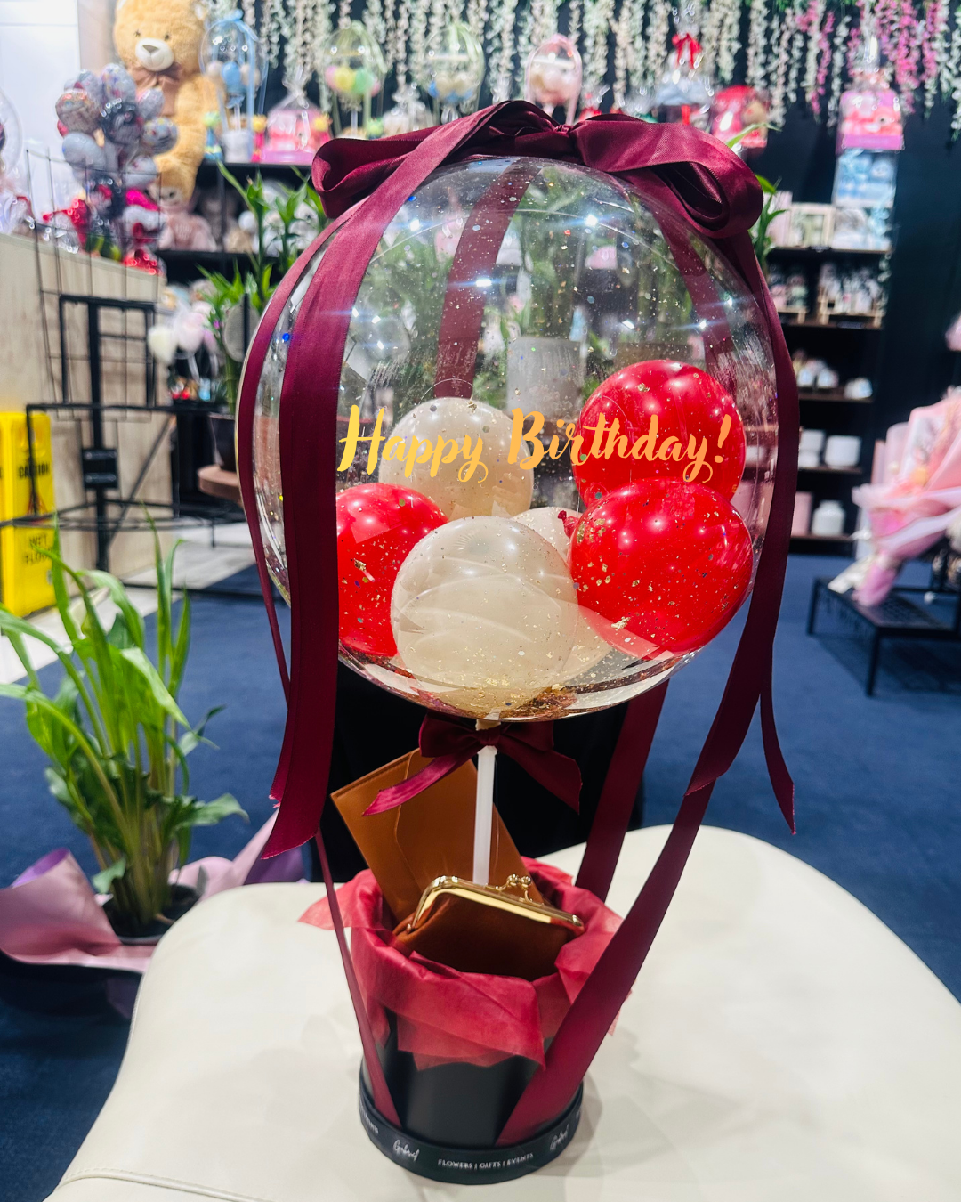 Wallet Hot Air Balloon Hamper - Precious Gabriel Australia