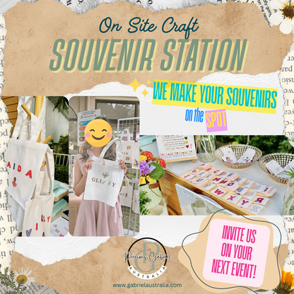 On Site Craft Souvenir Station - Precious Gabriel Australia