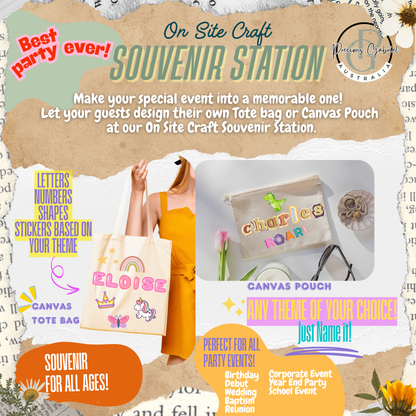 On Site Craft Souvenir Station - Precious Gabriel Australia