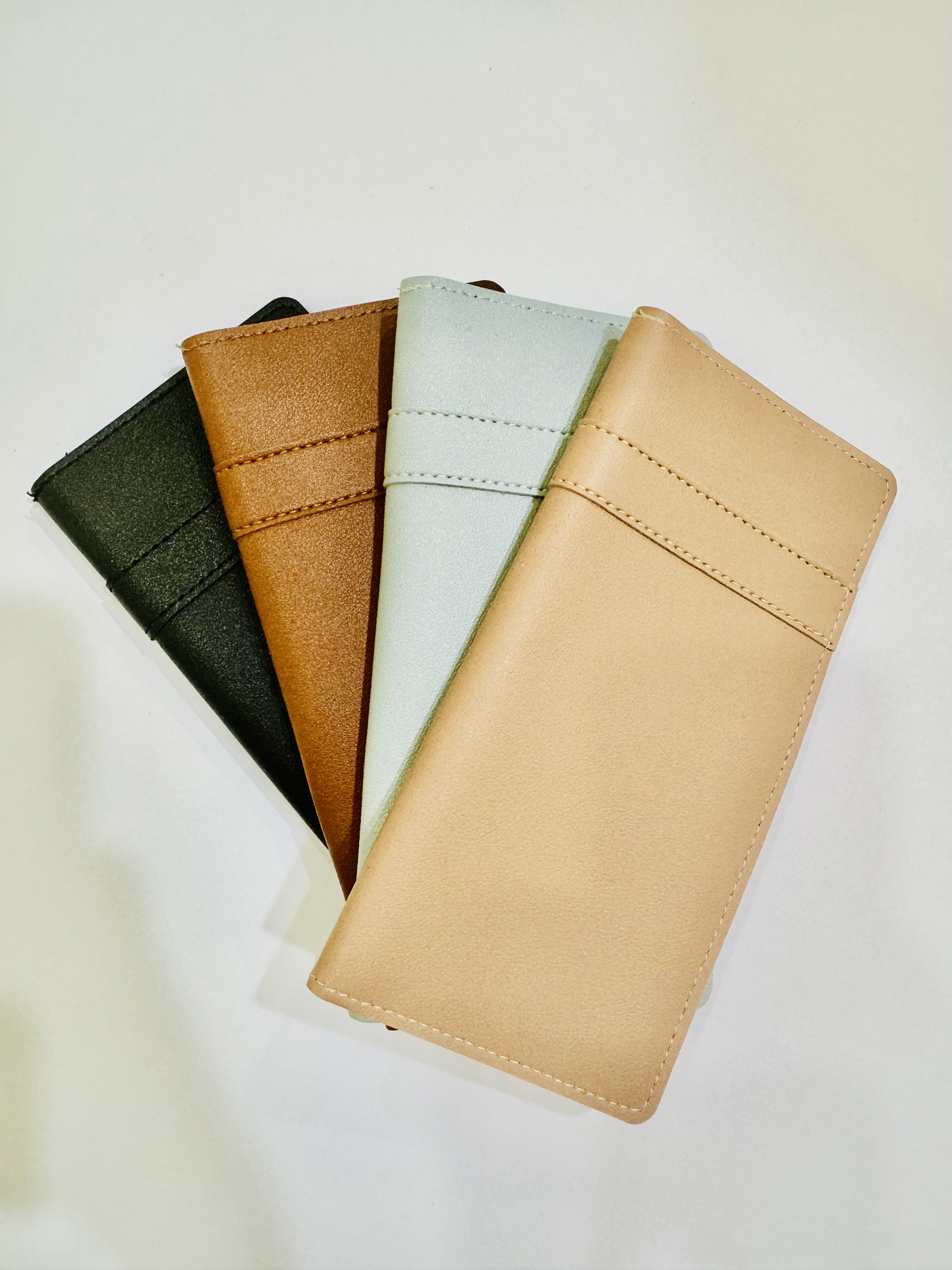 Leather Long Wallet