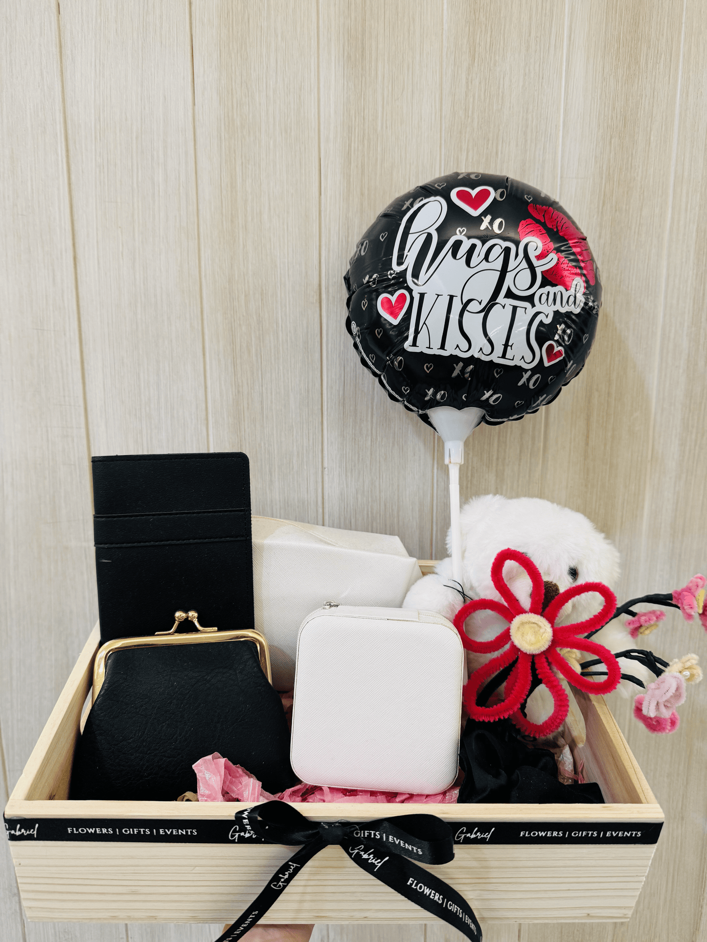 Wooden Box Hamper Large - Precious Gabriel Australia