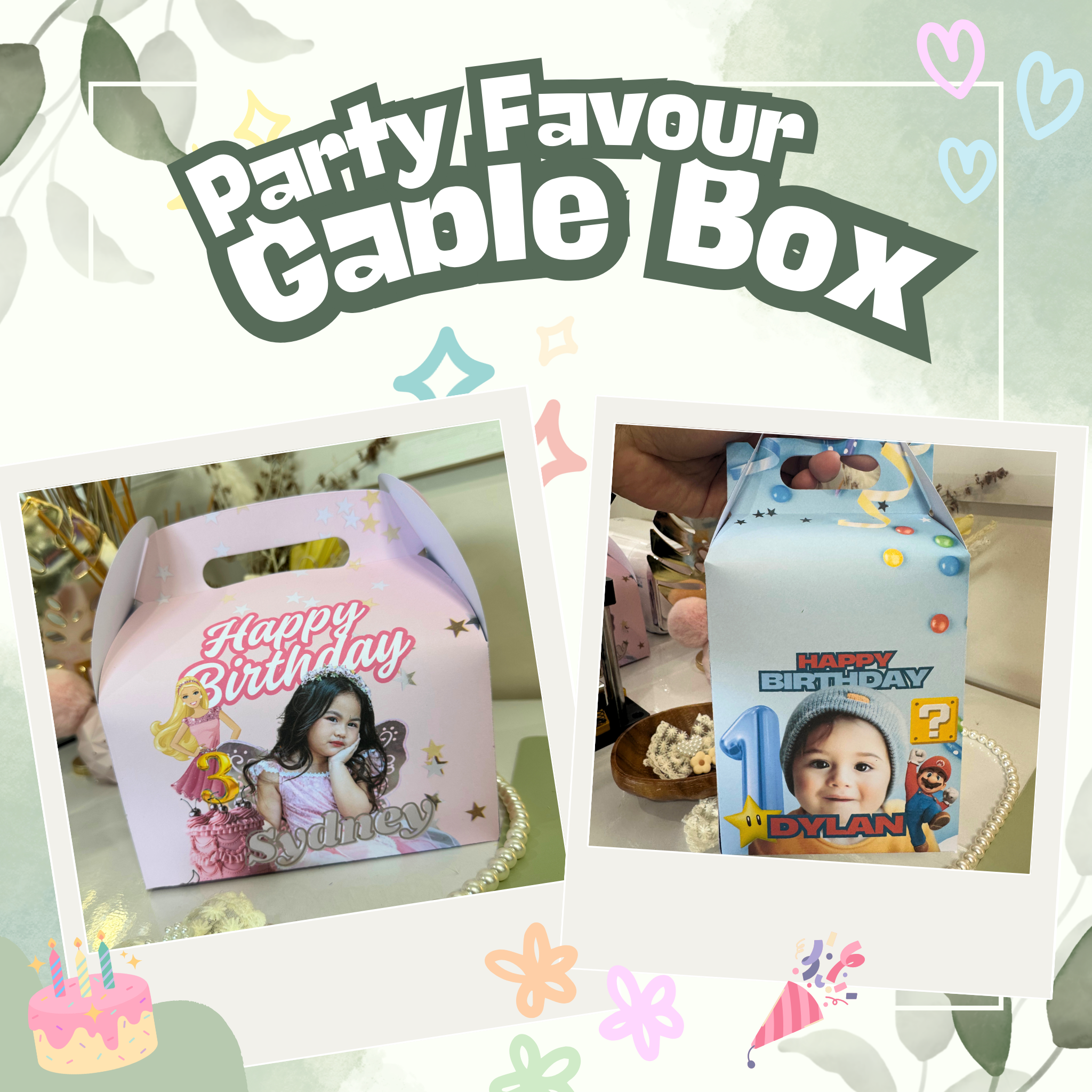 Personalised Gable Box Precious Gabriel Australia