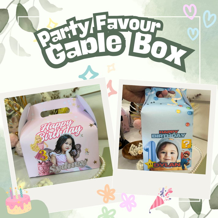 Personalised Gable Box (Per Dozen)